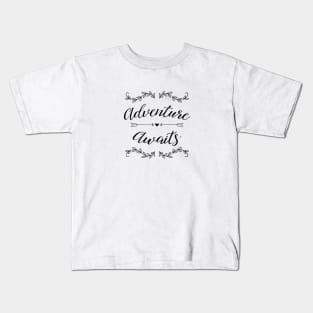 Adventure Awaits Kids T-Shirt